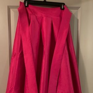 Formal pink high-low skirt (brand new)